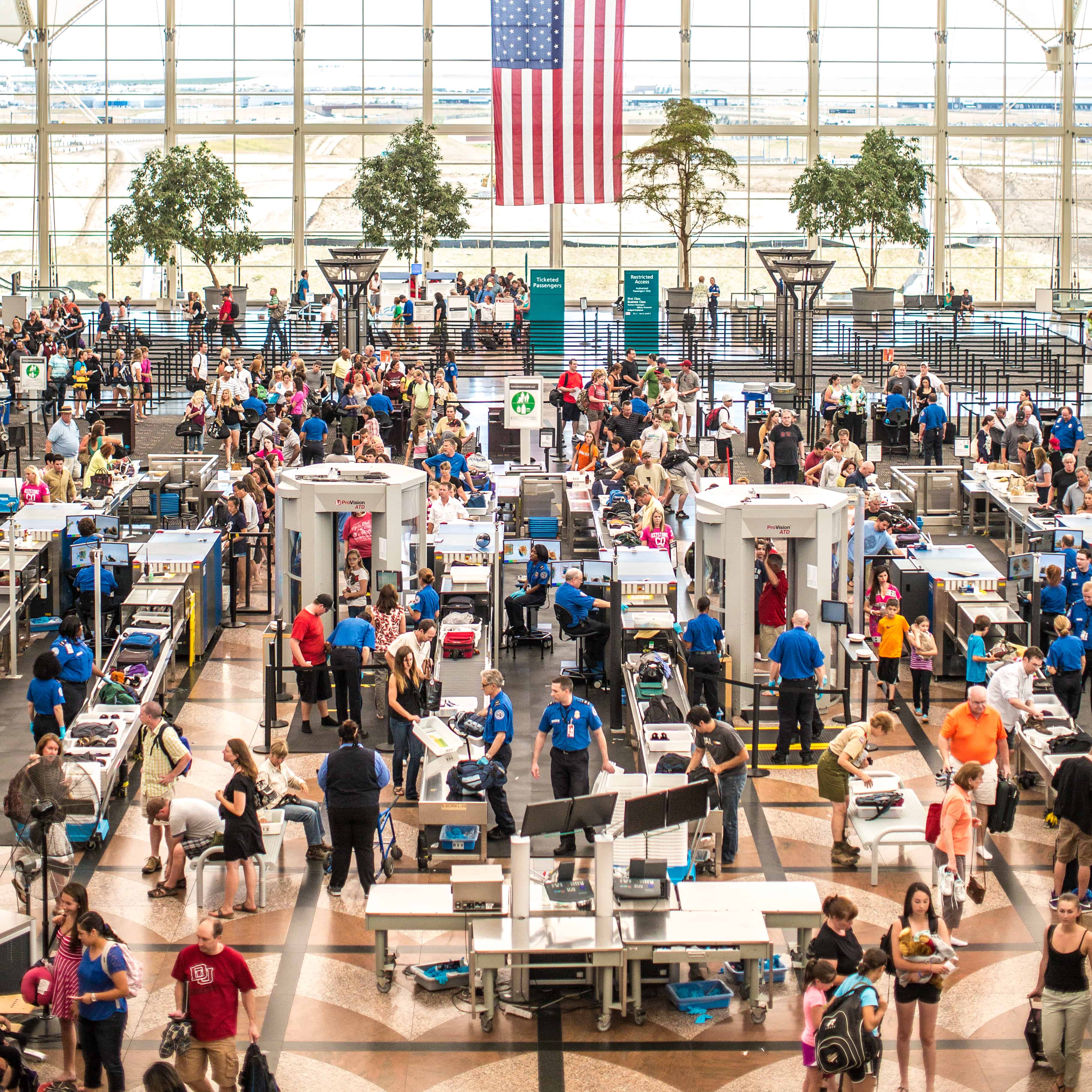 TSA Security Line