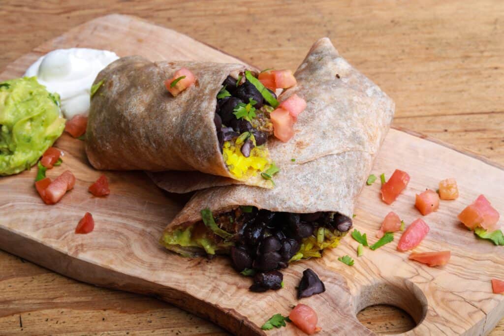 the best vegan burrito in tulum